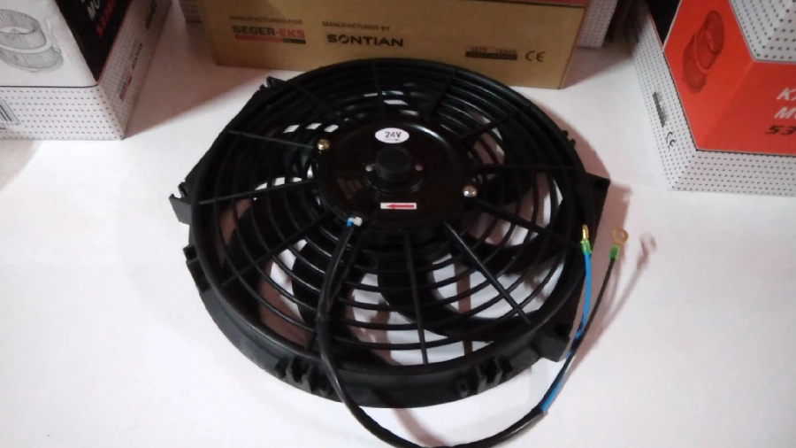 Fan Motoru Aksiyel 24V 11" (280mm) İtici S Kanat | OEM 60310