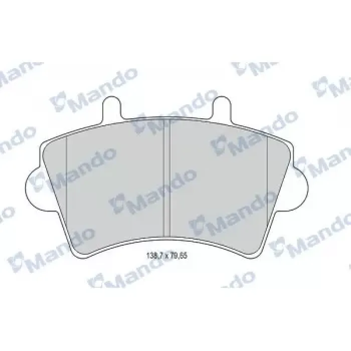 On Fren Balatasi Master 2 01 10 Movano 01> Tum Modeller Interstar 01> | MANDO MBF015025 | OEM 4402993