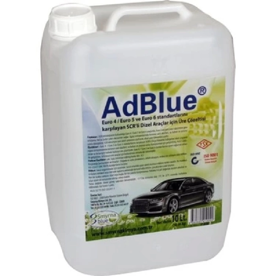 Adblue Sıvısı 10LT (EURO4-EURO5-EURO6) Ambar Gönderilerinde Koli Bazında 150TL Nakliye Ücreti Eklenir | OEM SMYR-ADB10
