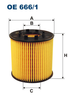 Yag Filtresi Master II III Movano A B Traficc 01> 2.2DTI 2,2DCI 2.5DCI | FILTRON OE666/1 | OEM 506039