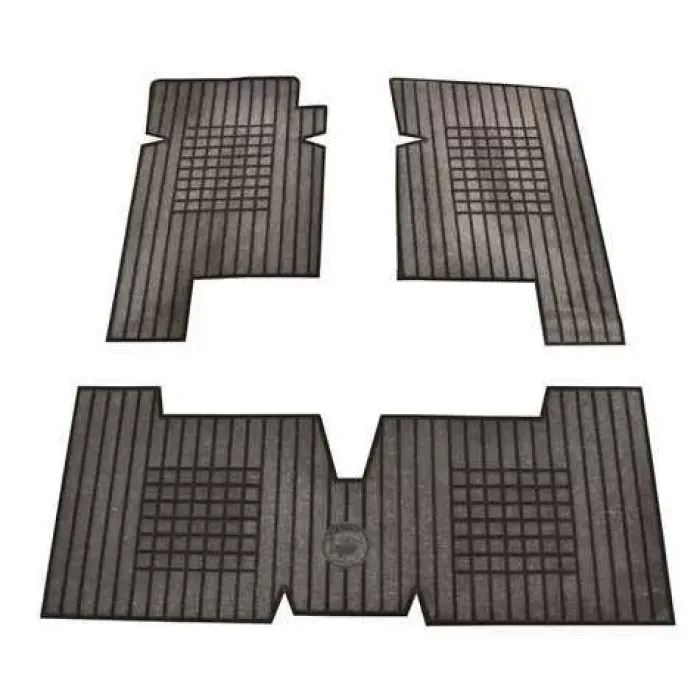 Paspas Dekoratif Bezli Tip (2 On+1 Arka) Rulo Gri R9 R11 | LEOPAR RBR104