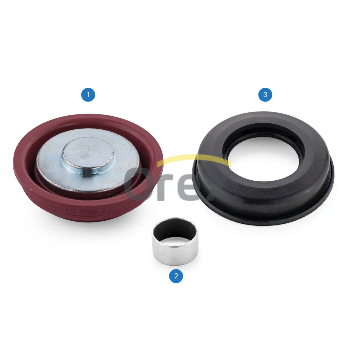 Kaliper Dayama Tamir Takımı (69Mm) Knorr | OEM 81508226027
