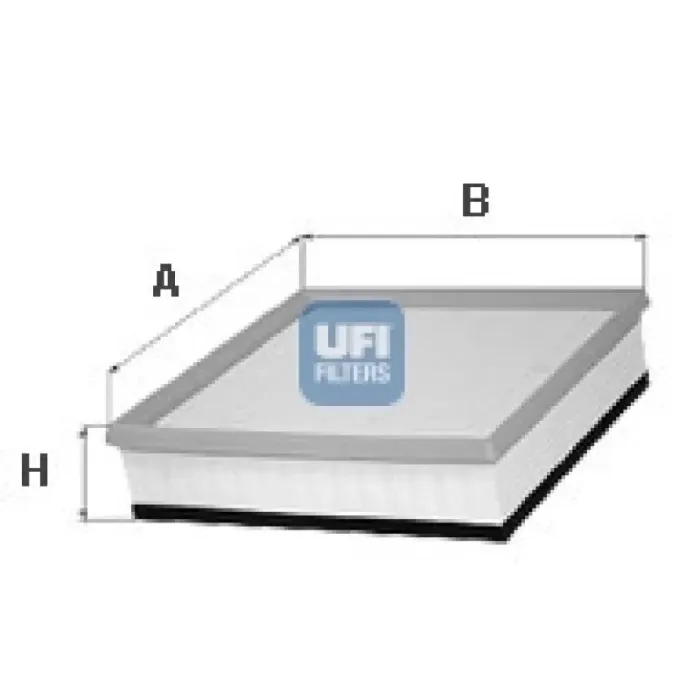 Hava Filtresi Master 3 10> / Movano B 10> / NV400 10> 2.3DCI | UFI 30.556.00 | OEM 16546-00Q1L 16546-00Q2G