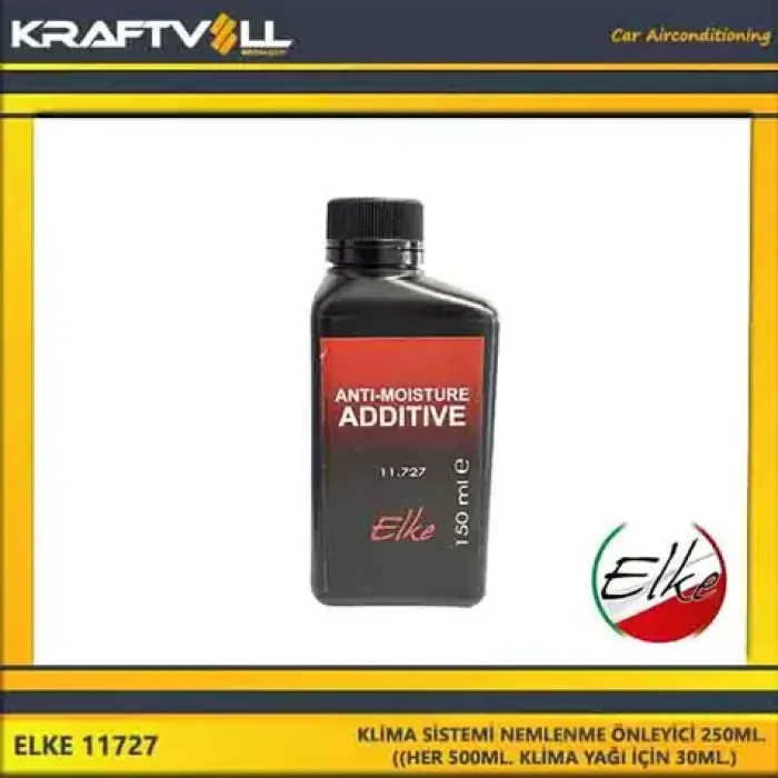Klima Sistemi Nemlenme Önleyici 250ML. ((Her 500ML. Klima Yagi Için 30ML.) | ELKE 11727