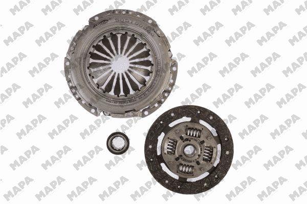 Debriyaj Seti Cordoba Ibiza Fabia 99>08 Polo 01>09 1,9SDI Asy | MAPA 008190 600 | OEM 038141026 038141031R