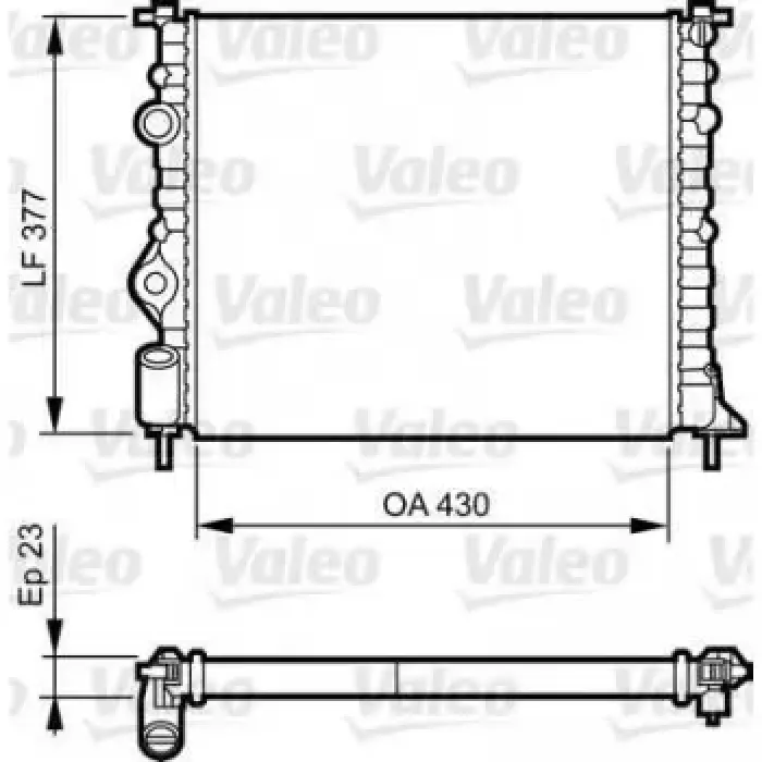 Motor Radyatoru Kangoo 1,4 8V Nac Clio II 1,5 Nac K7M / K7J / E7J / K4M Megane Scenic 1,4 16V 1,6,8V 1,6 16V Nac Thalia 1,2 1,4 1,5 | VALEO 731378 | OEM 7700838134 7700838134 7702258282 7700836301 7702258282 7700836301