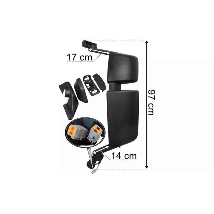 Scanıa 7 Seri Ayna Sol | OEM 2645651