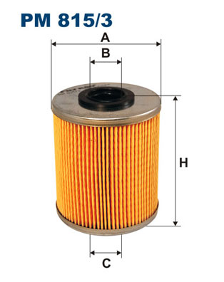 Mazot Filtresi Movano Vivaro Master II Trafic II 2,0 / 2,5DCI Master III 2,3DCI | FILTRON PM 815/3 | OEM 77 01 475 229
