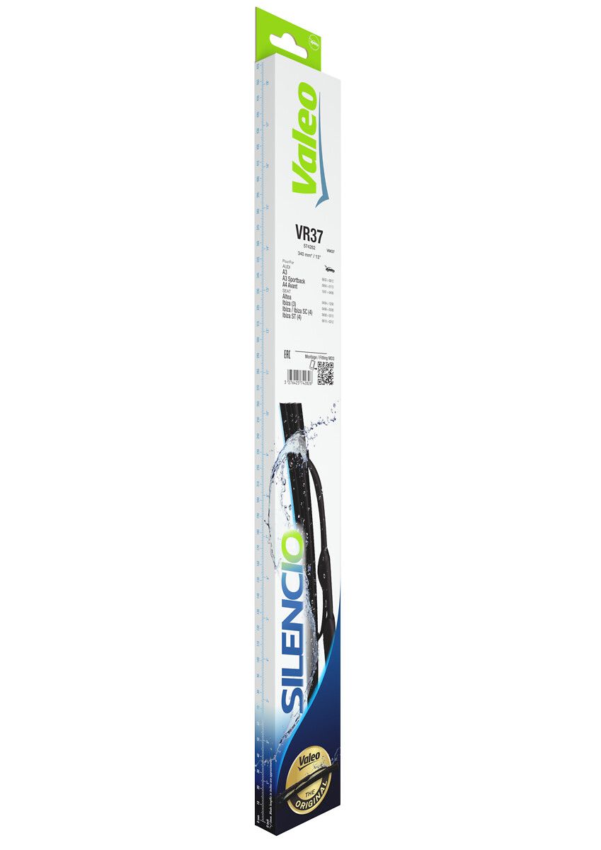 Silecek Supurgesi Arka (X1) 340MM Audi A3 A4 Altea Ibiza IV V (03>) | VALEO 574282