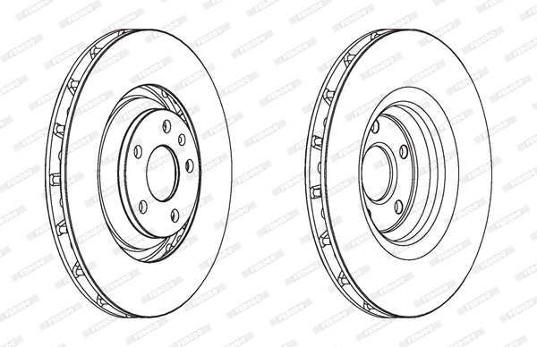 Fren Aynasi On (340X30MM) Tt 07>14 | FERODO DDF1847C-1 | OEM 8J0615301 8J0615301G