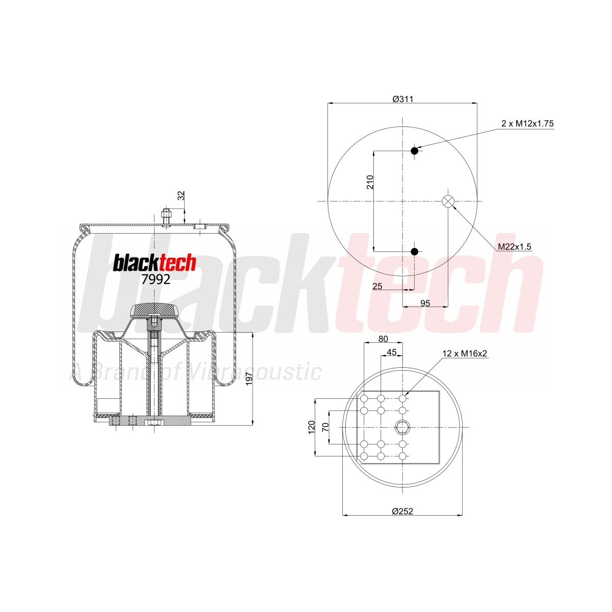 Körük Komple Plastik Pistonlu | OEM 542943510