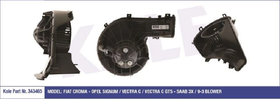 Kalorifer Motoru Opel Vectra C 2003 ve sonrası Signum 2002 ve sonrası Croma 2005 ve sonrası | OEM 33207089