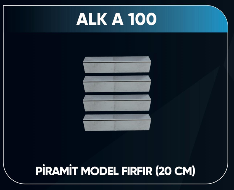 Alkotek Piramit Fırfır Küçük Boy 20CM