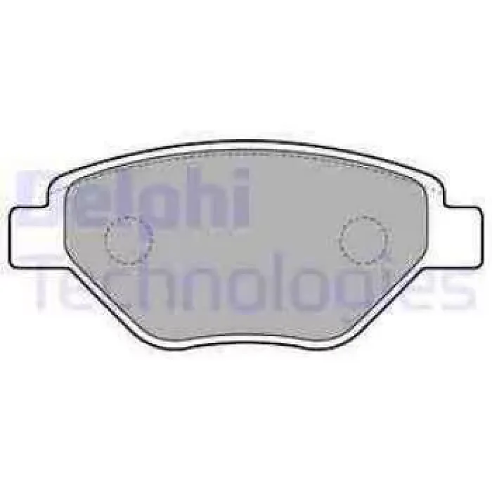 On Fren Balatasi Megane 2 1,4 16V Sedan (11 / 02 ) Scenic 2 1,4 (06 / 03 ) | DELPHI LP1866 | OEM 410609192R 7701207673