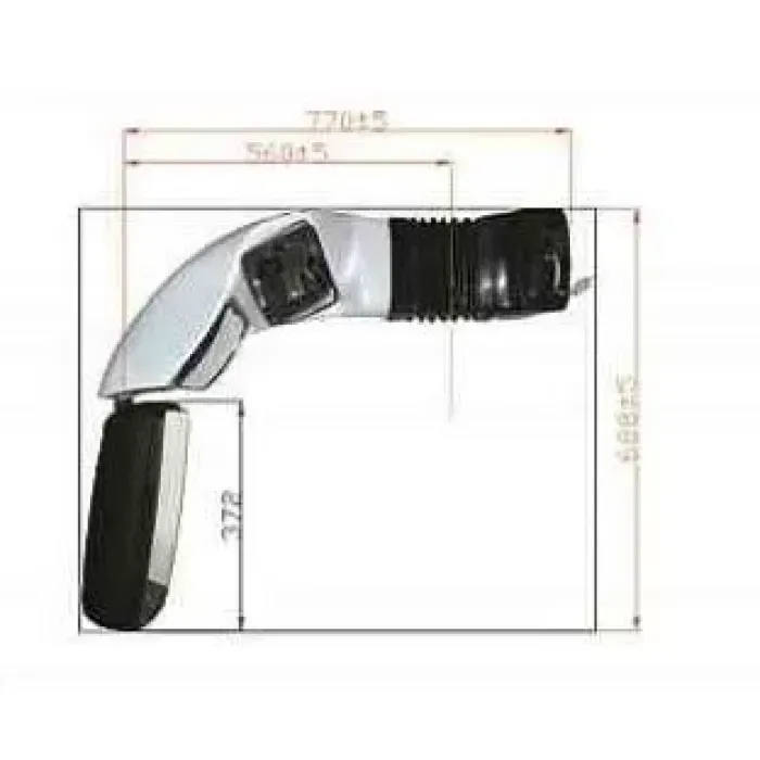 Dis Dikiz Aynasi Sol Motorlu Kollu MAN Otobüs (Belgeli) (24V) (Adaptorlu) | SERVET S213 100 | OEM 81637006091 83637006502