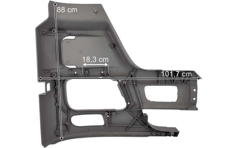 Tampon Actros MP2 Mega Sol (Sis Açık) | OEM 9438800004