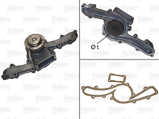 Devirdaim Alfa Romeo 164 2.0 V6 3.0 V6 Croma 2500 V6 Thema 3000 V6 (834GD, 834FD) | VALEO 506101 | OEM 0060513151 0060555347 0060555348