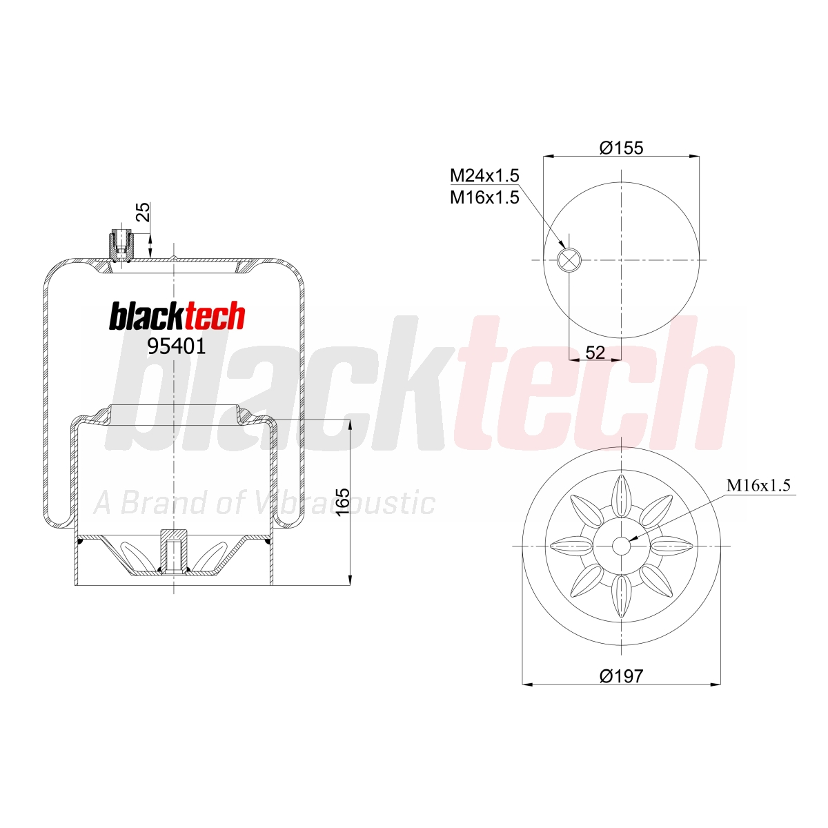 Körük Komple Metal Pistonlu | OEM 4390NP01