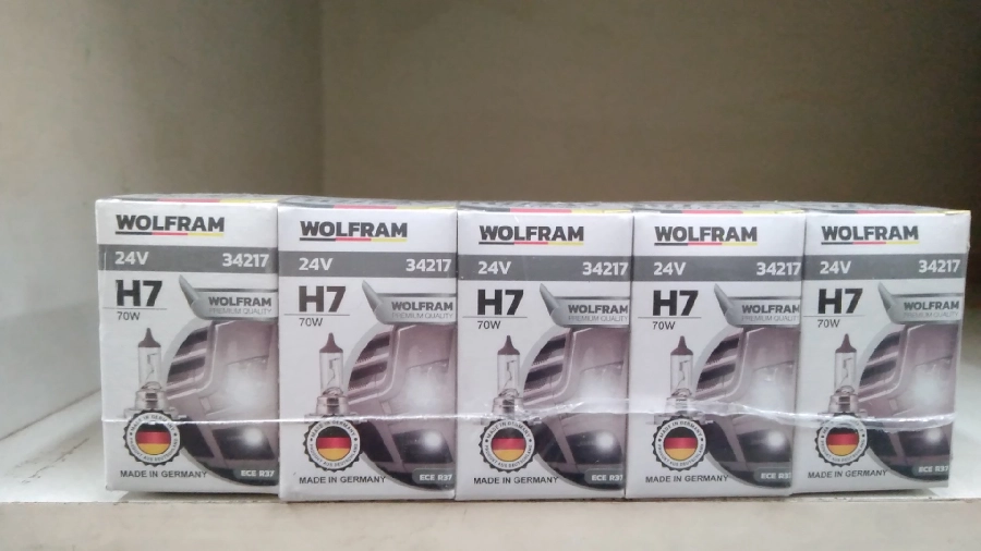 Ampul 24V H7 70W PX26d Standart Işık | OEM 34217