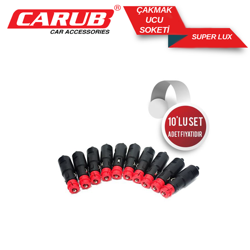 Carub Çakmak Ucu Soketi Super Lüx