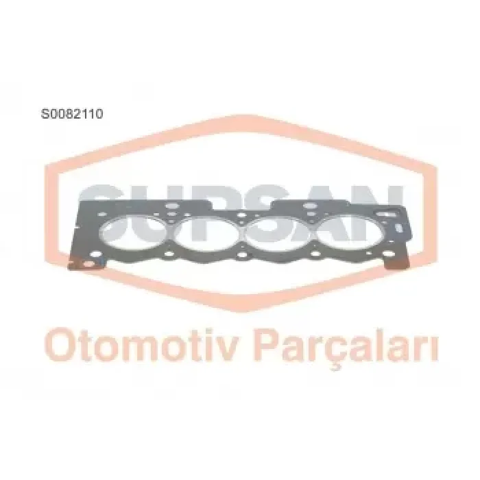 Silindir Kapak Contasi + 0.20 Kalin 106 206 Nemo Bipper 306 C2 C3 Xsara TU3A TU3JP-TU3AES 1.4 8V Bx | SUPSAN S0082110 | OEM 0209.CJ 0209.W6