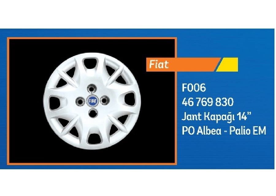 Jant Kap 14J (Ad) - Albea-Palio-Siena 46769830 | OEM 00268