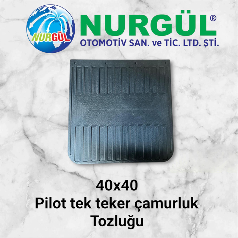 Kauçuk Dorse Tek Teker Tozluk 40X40 900