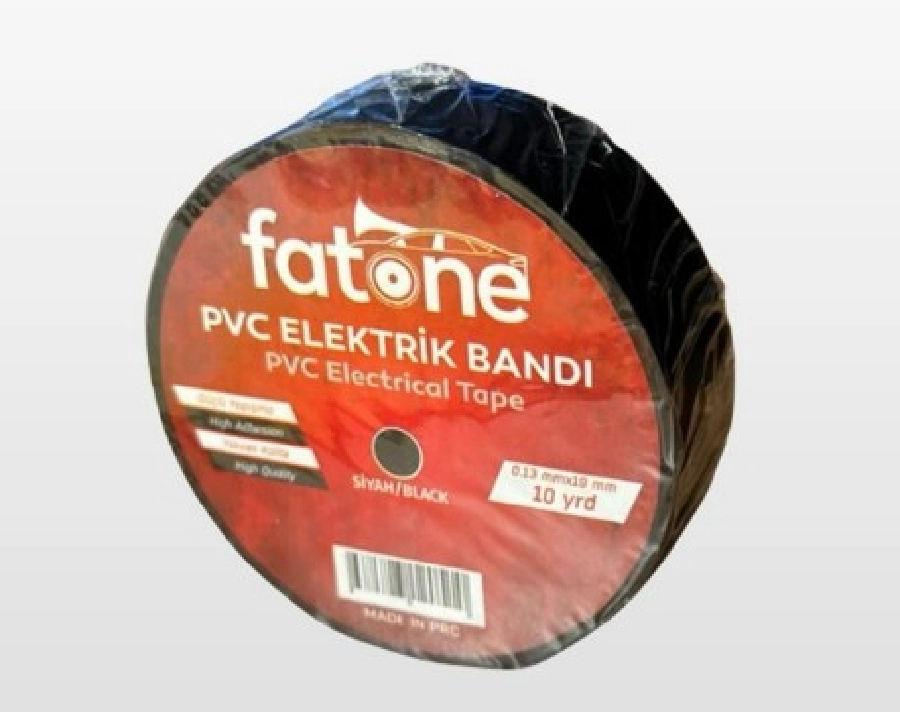 İzolebant 19mm 10yrd Siyah *** Yanmaz *** | OEM 01805