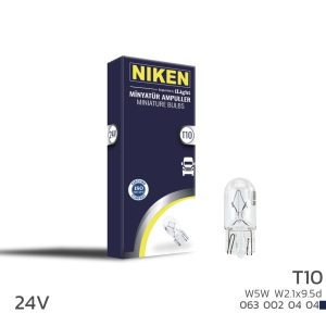 Niken 24 Volt Büyük Dipsiz Ampül 5W