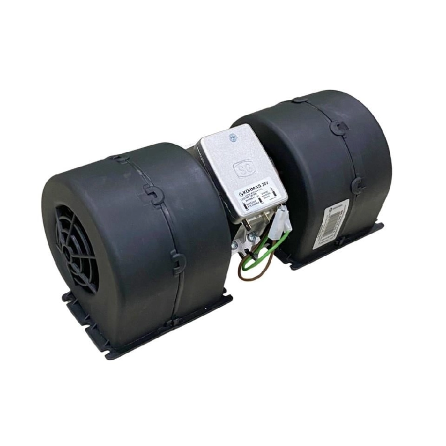 Yeni Model Küçük Çiftli Blower Ünite 750 M3, H Dirençli Üç Devir 5701230240004 24V | OEM 5701230240005