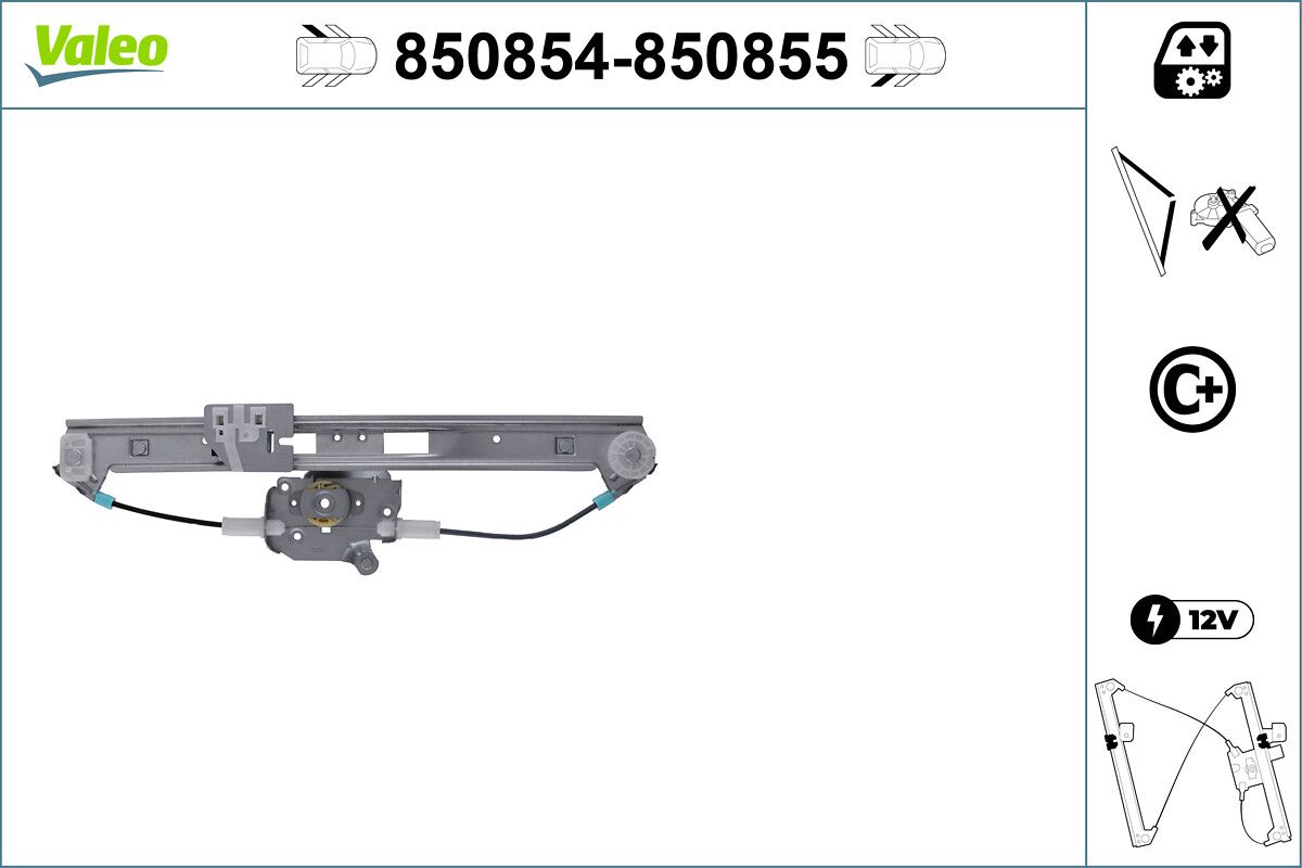 Cam Krikosu Arka Sol Bmw E46 | VALEO 850854 | OEM 51358212099