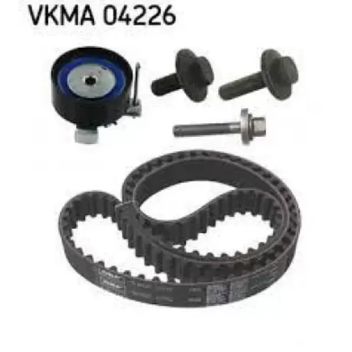 Eksantrik Rulman Kiti (Triger Seti) Benzinli Focus-Cmax 03>15 Fiesta-Fusion 05>16 Mondeo 07>14 Volvo C30–S40–V50 1.6 06>12 | SKF VKMA04226 | OEM 5M5Q 8A615 AB 2045356