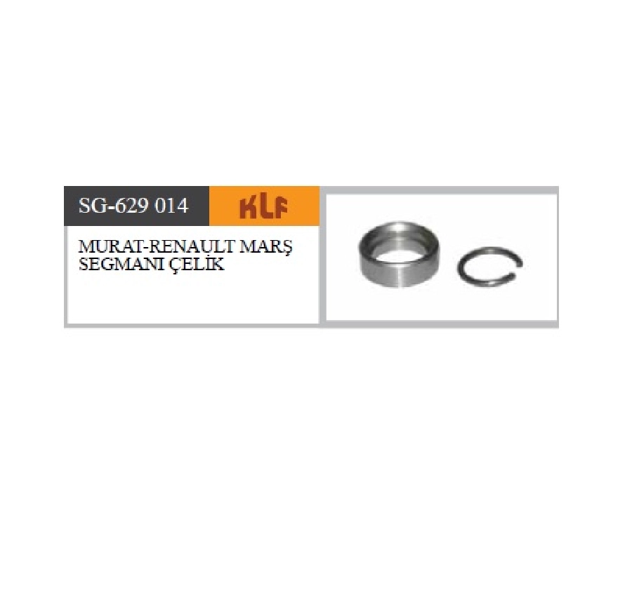 Marş Sekmanı + Yüzük Çelik Mako Tip - M 124 Renault 12 | OEM SG-629014