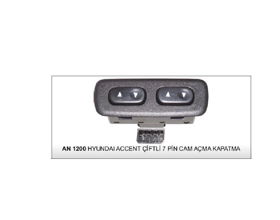 Cam Anahtarı Accent Çiftli 96-00 AN802 | OEM AN1200