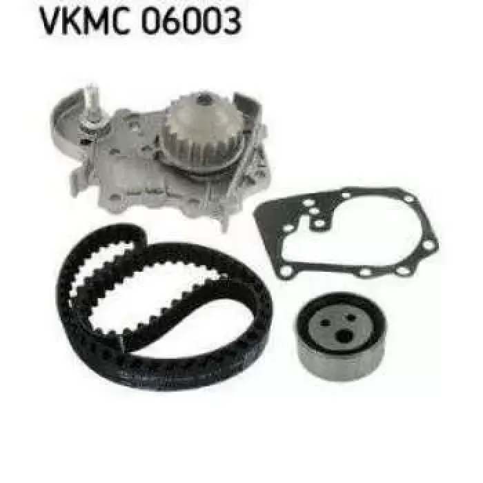 Triger Seti +Devirdaim K7MK7J R19-Clio-Kango-Megane 96 Dis | SKF VKMC 06003 | OEM 7701477024 7701478018 7700861686