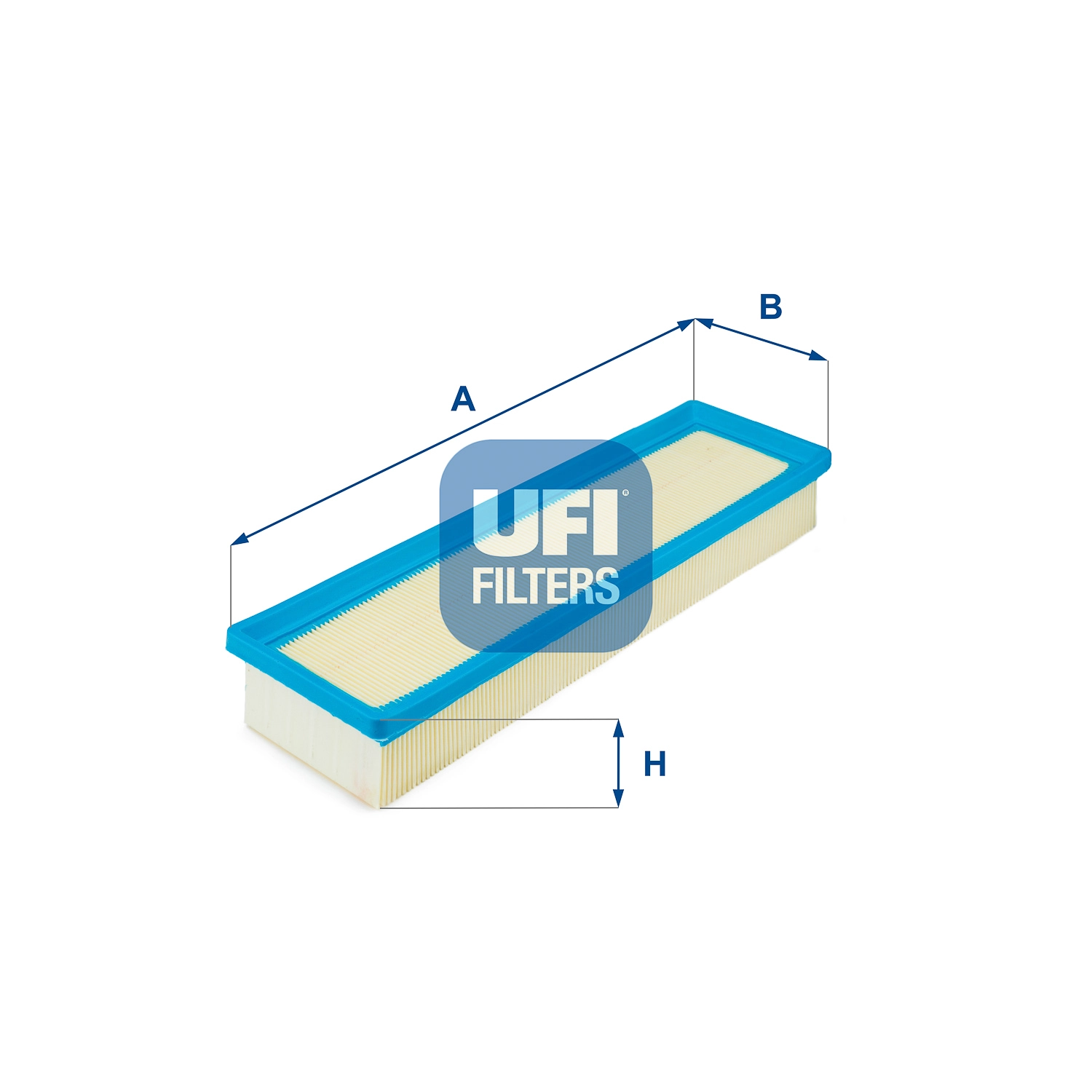 Hava Filtresi P206 P307 (Em Ym) C4 ET3J4 (1.4 16V) P206 P206+ (T3E) TU3A (1.4 8V) | UFI 30.262.00 | OEM 1444TL 1444QJ 1444FC