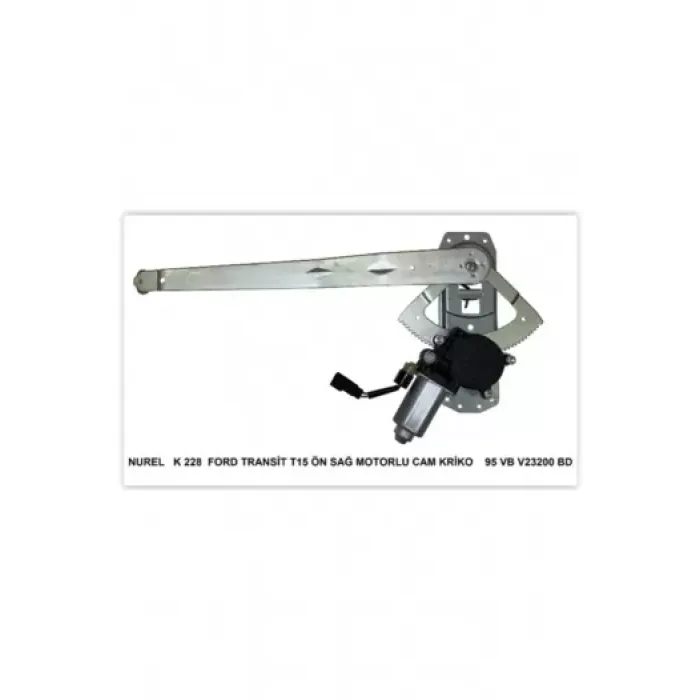 On Cam Mekanizmasi Sag (Motorlu) Transit T15-T12 95>01 | NUREL K 228 | OEM 95VB-V23200-BD 1052175