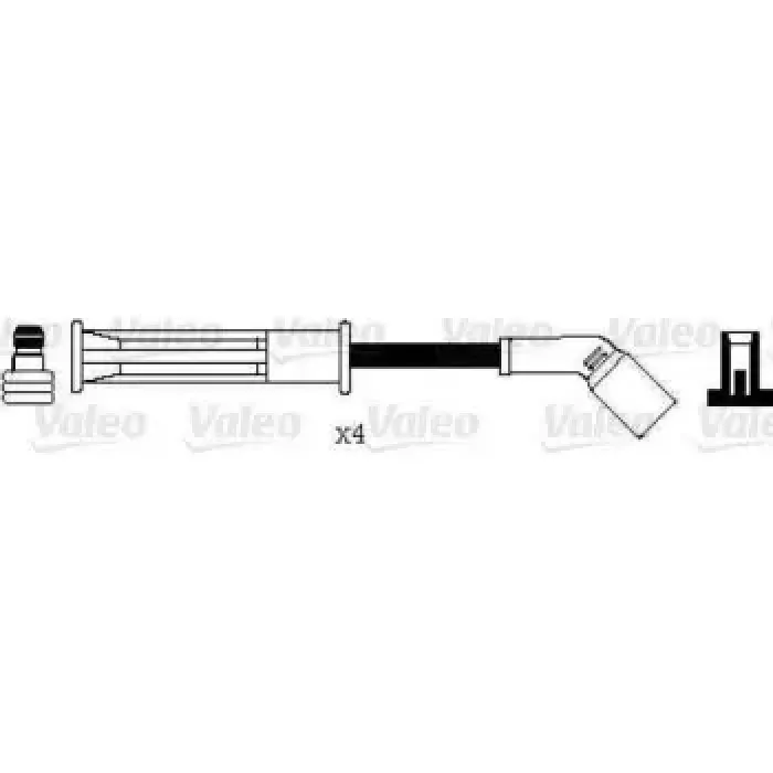 Buji Kablosu Kangoo Megane Clio 1,4 / 1,6 | VALEO 346095 | OEM 7700273226