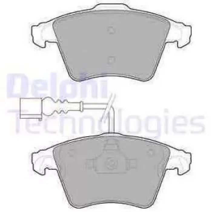 On Fren Balatasi Touareg 2,5TDI 03> | DELPHI LP1950 | OEM 7L6698151B