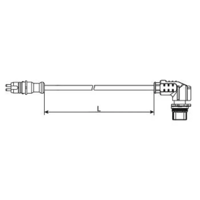 Ebs E Sensoru Uzatma Kablosu 4 Mt. Treyler Dorse | WABCO 4497230400 | OEM 4497230400