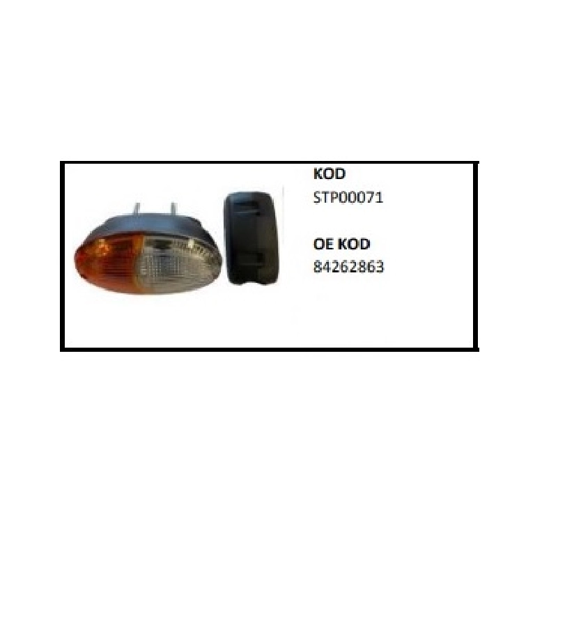 New Holland Td Model Sinyal Lamba 84262863 | OEM 00071
