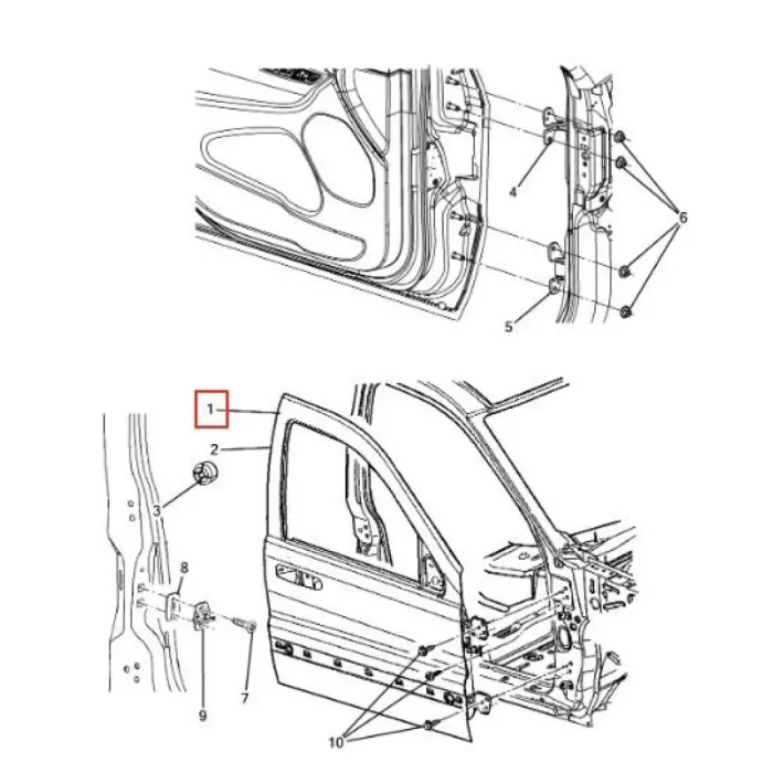 Kapi On Sol Grand Cherokee 11> | YRJ YRJ14-GCRK11-201L | OEM YRJ14-GCRK11-201L