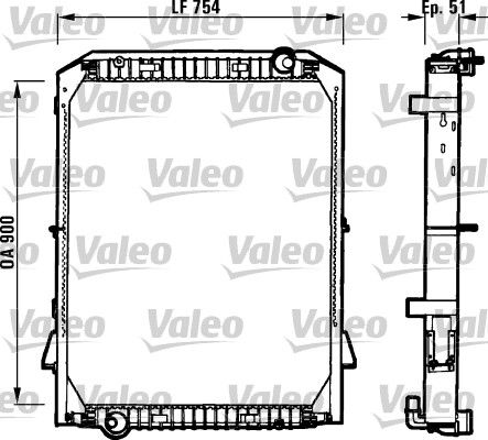 Motor Su Radyatoru Eurostar Ld / Eurotech Mp (Cerceveli) Mt | VALEO 730259 | OEM 42532035 8MK376721581 93192910 500326345