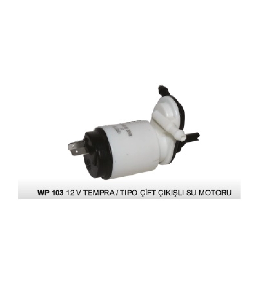 Su Fıskiye Motoru 12V Çç. - Tempra-Tipo-Uno-Palio | OEM WP103
