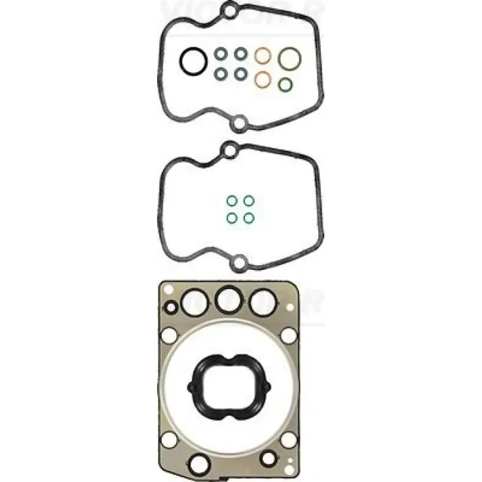 Motor Conta Takimi Üst Mercedes Axor 2 1835-1840-4140 / Travego / Tourismo (OM457) Euro 5 | VICTOR REINZ 03-37770-05 | OEM 4600160420 4600160720 4570161220 714.760