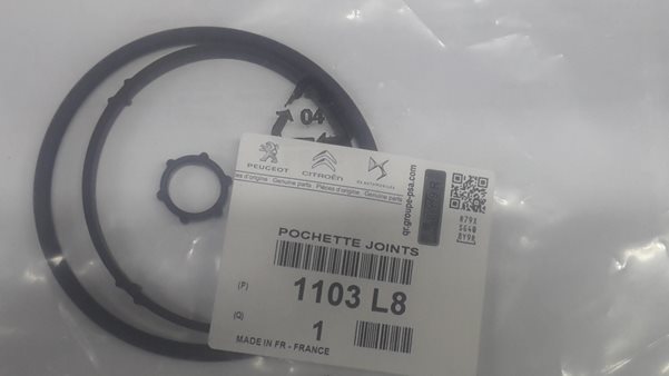 Yag Filtre (Oring) Conta Seti P307 P206 Partner II Berlingo II C3 C4 TU5JP4 (1,6 16V) P301 C Elysee P208 13> P308 II 14> EC5 / EC5F (1,6 Vti 16V EURO5) | NIFEA 16524 | OEM 1103.L8 1103.L8 9467581888 9467581888