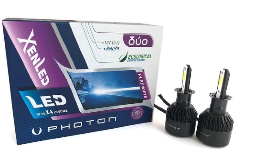 LED Far Ampulü (Takım) Duo H3 12V ve 24V LED Headlıght Set | OEM DU3913