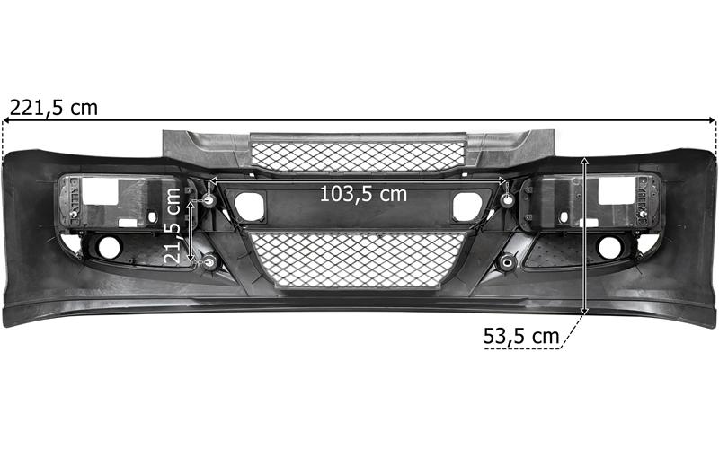 Ön Tampon Sis Delikli Iveco Eurocargo 2009 | OEM 504281894