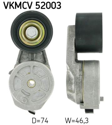 Kayis Gergisi Komple - Iveco / Stralis 2 - Trakker 1 | SKF VKMCV 52003 | OEM 504046191 99436331 99471920