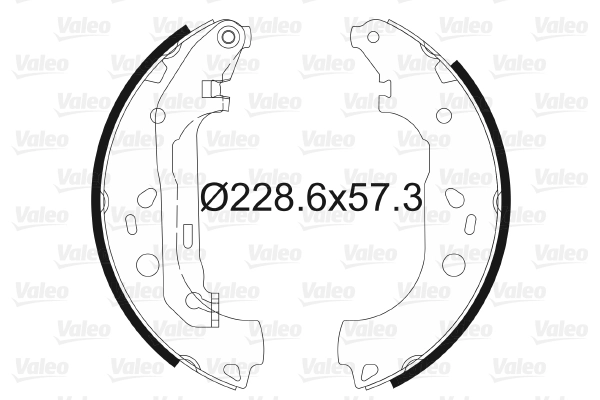 Arka Fren Balatasi (Pabuc) Connect 1,8TDCI 02>13 | VALEO 564011 | OEM 2T14 2200 AC T123809 T123809